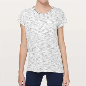 Lululemon Another Mile Short  Sleeve Top Shirt